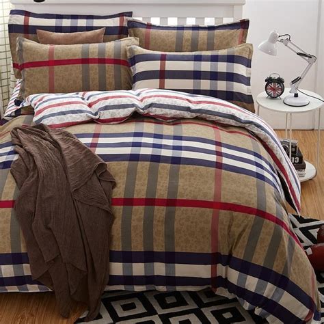 burberry plaid comforter set|burberry bedding saks.